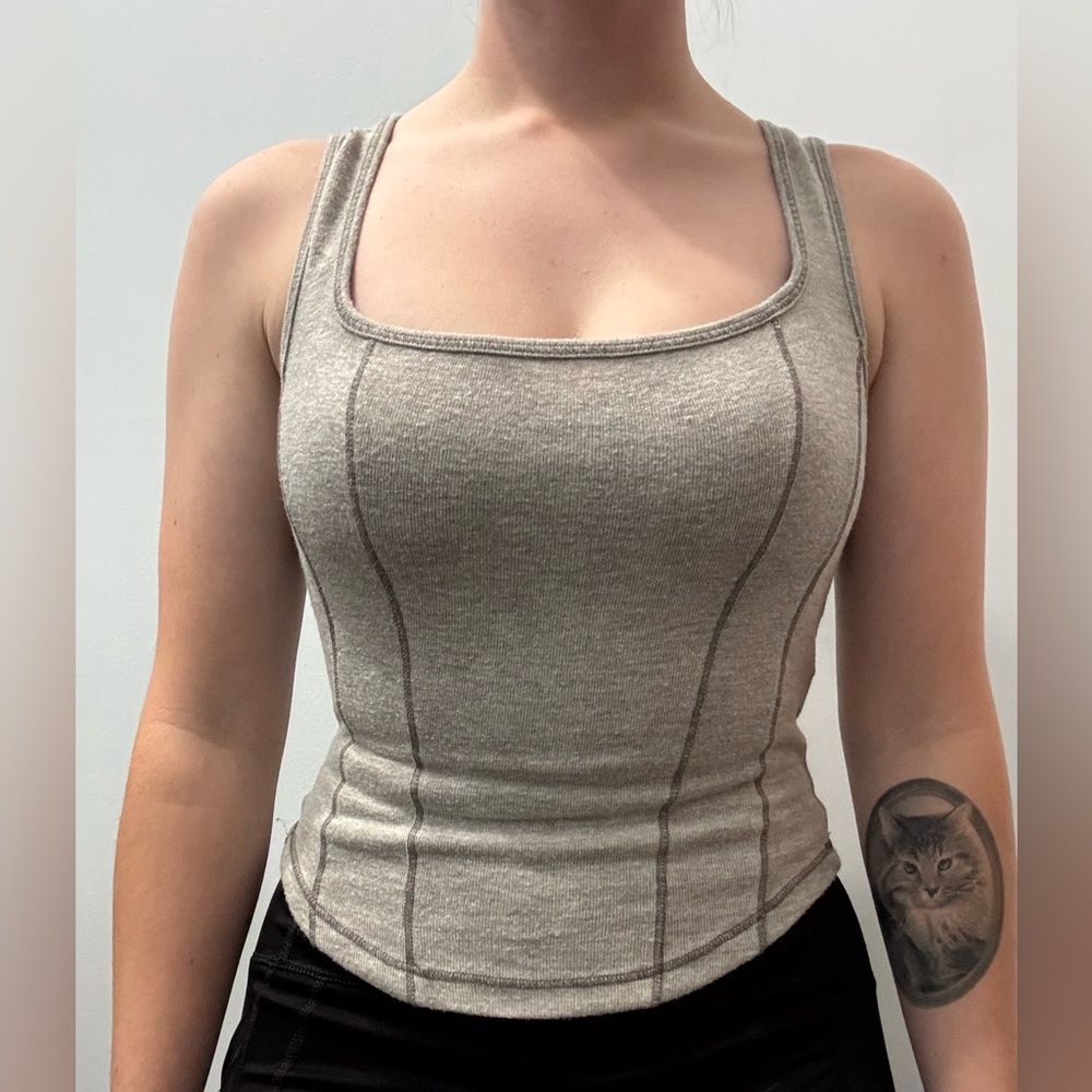 Gray tank Top
